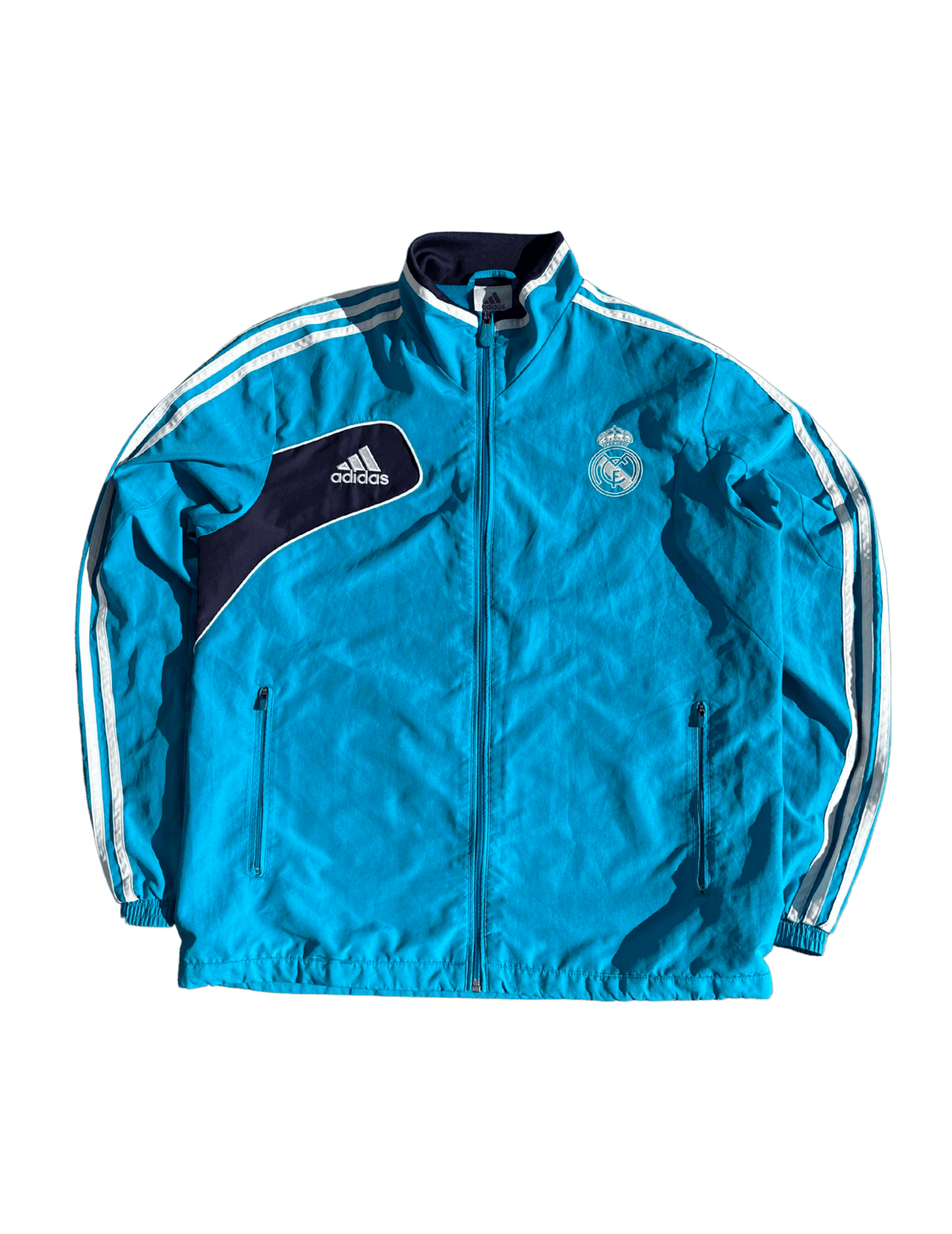 ADIDAS REAL MADRID TRAININGSANZUG M/L - silvervintage