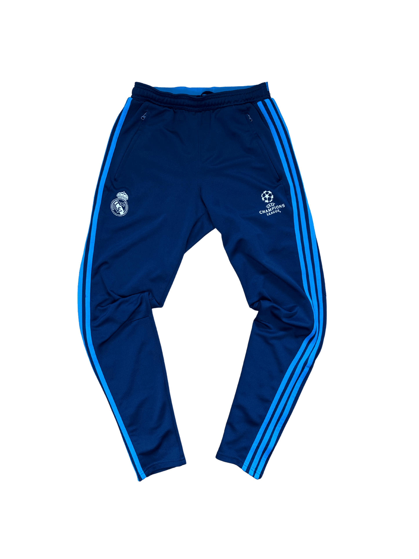 ADIDAS REAL MADRID TRAININGSANZUG S/M - silvervintage
