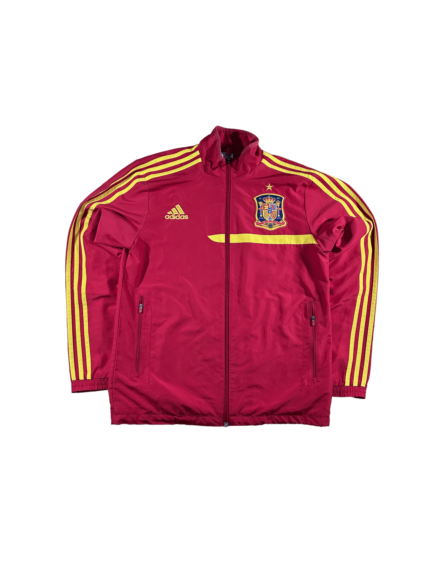 Adidas Spanien Trainingsanzug M - silvervintage