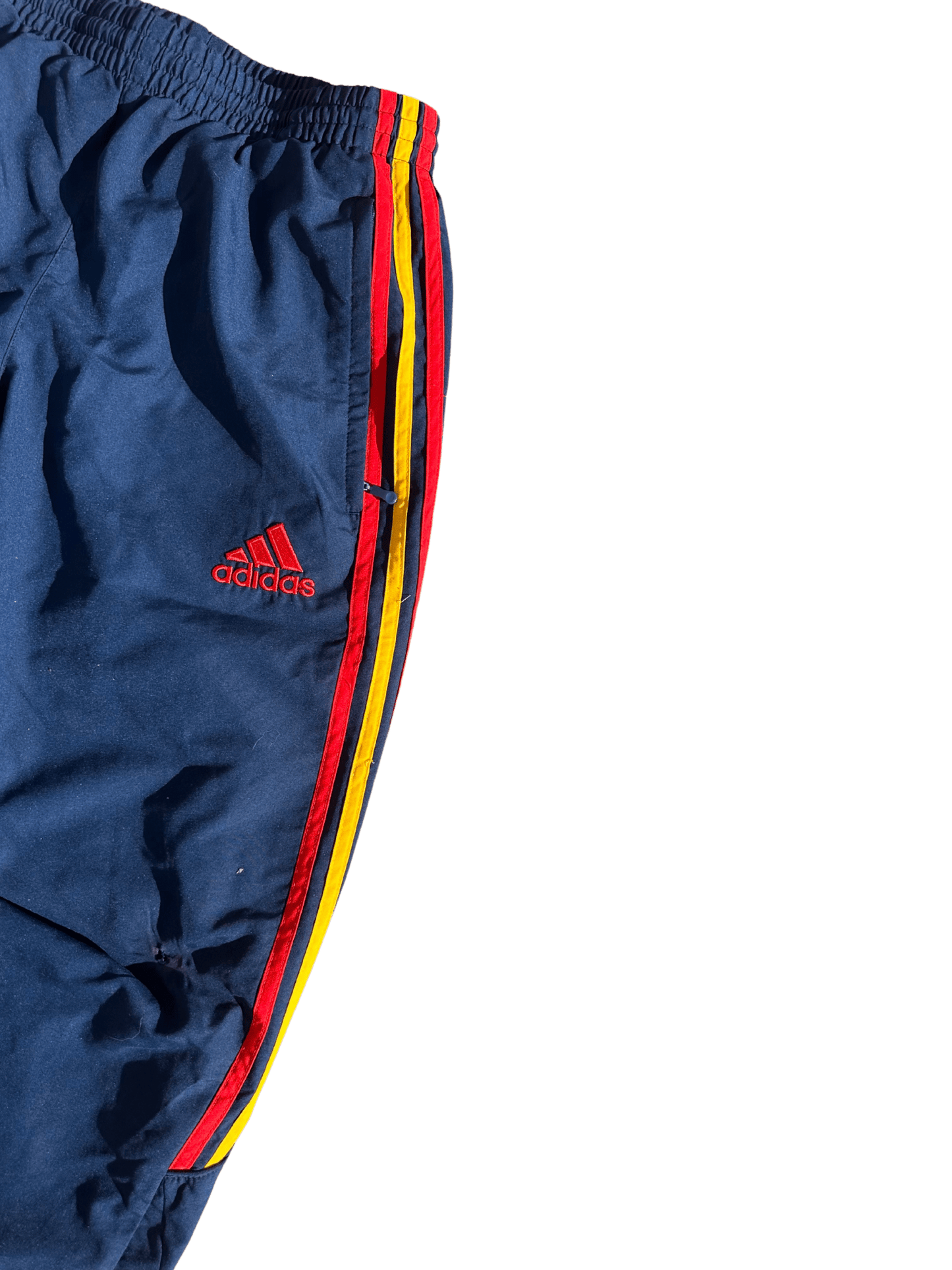 ADIDAS SPANIEN TRAININGSANZUG S/M - silvervintage