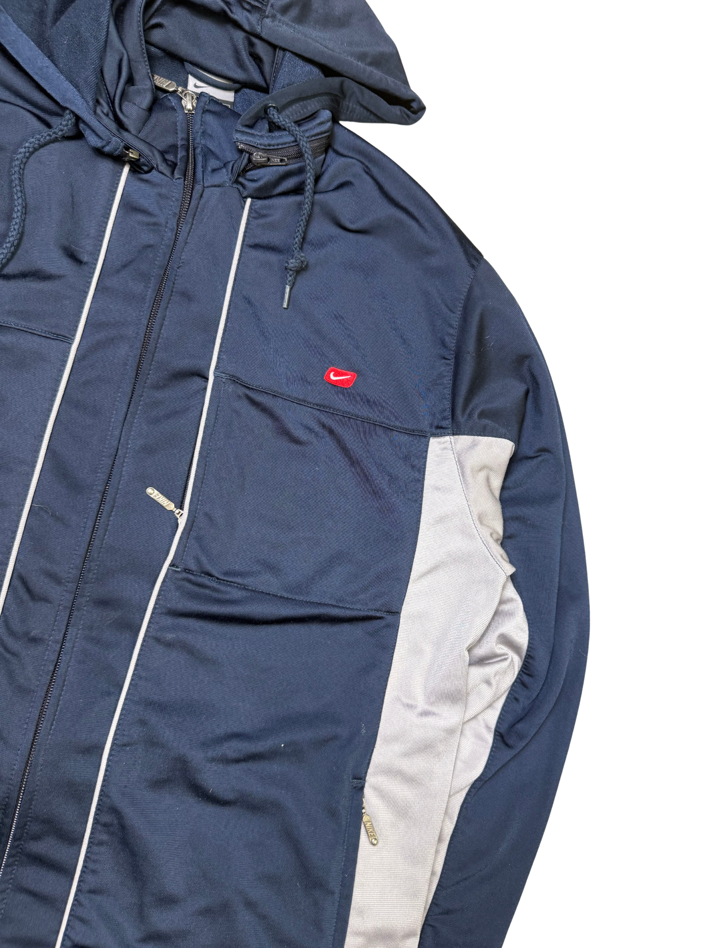 Nike Trackjacke (S) - silvervintage