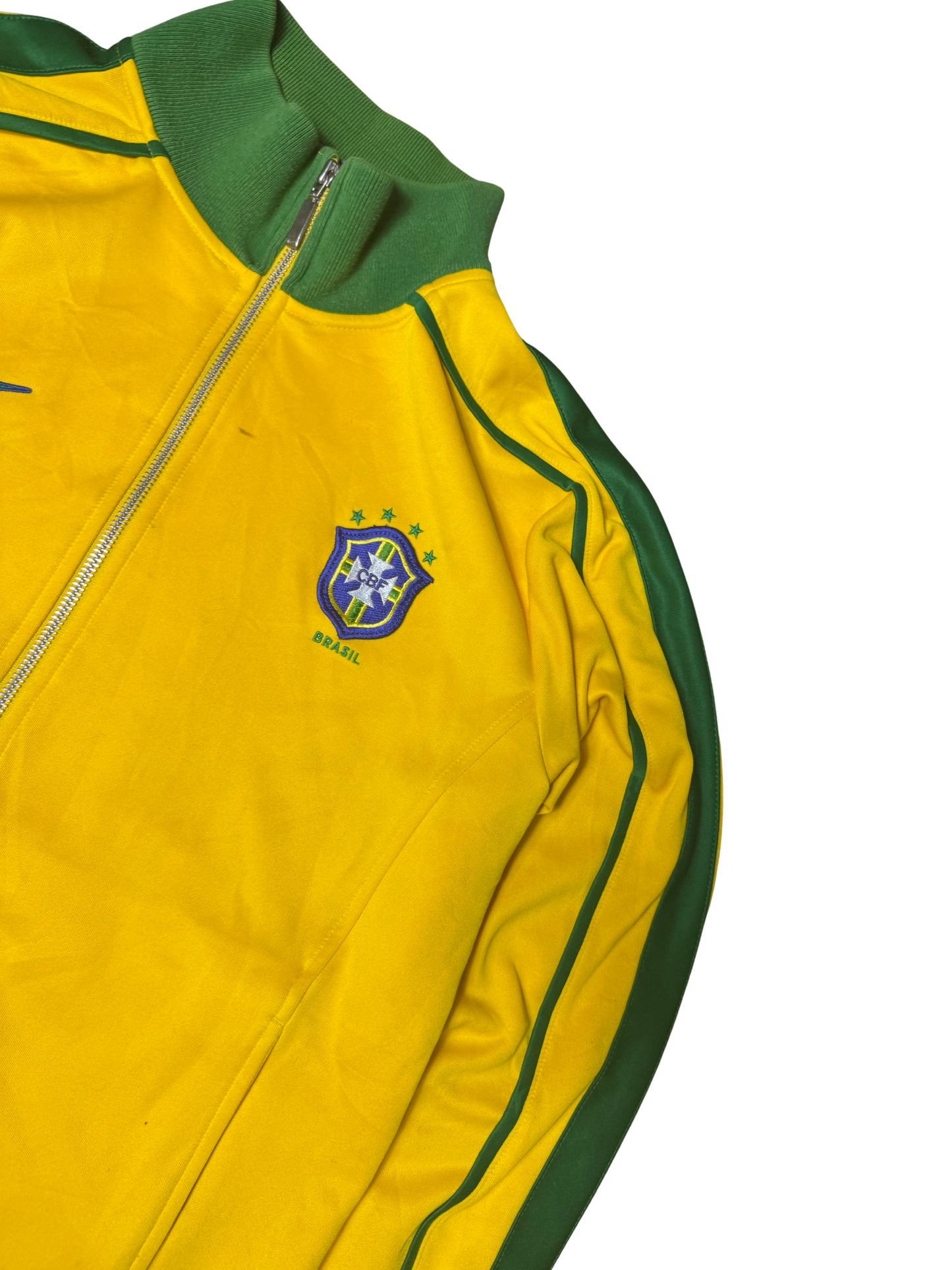 Nike Trainingsjacke Brasilien (M) - silvervintage