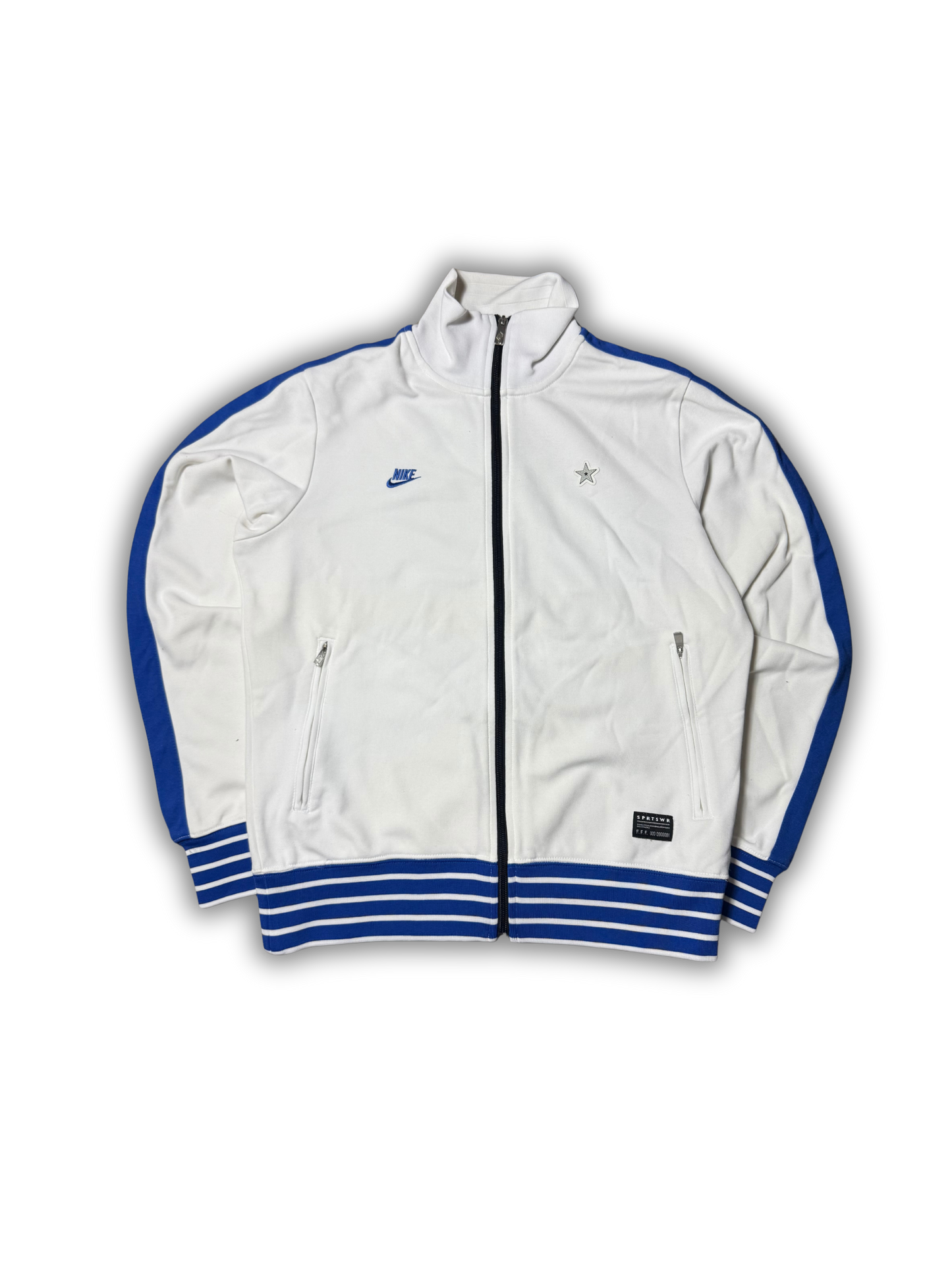 Nike Trackjacke (M) - silvervintage