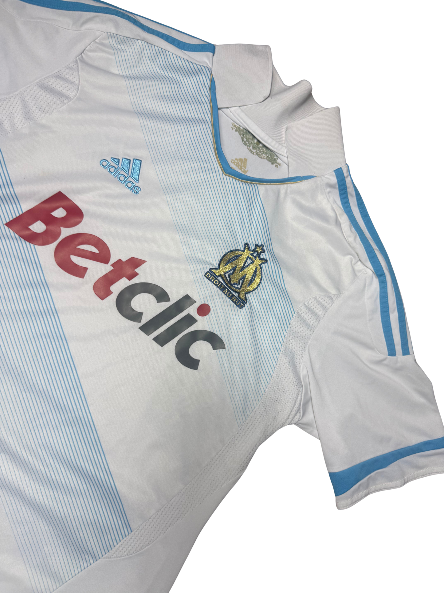 Adidas Marseille Trikot (L) - silvervintage
