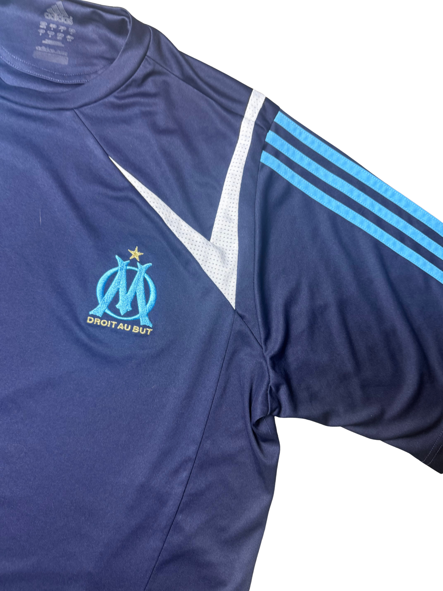 Adidas Marseille Trikot (L) - silvervintage