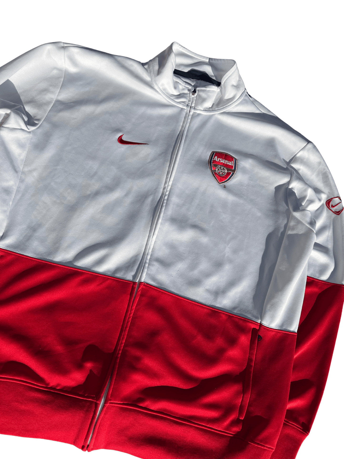 Nike Arsenal Windbreaker L - silvervintage