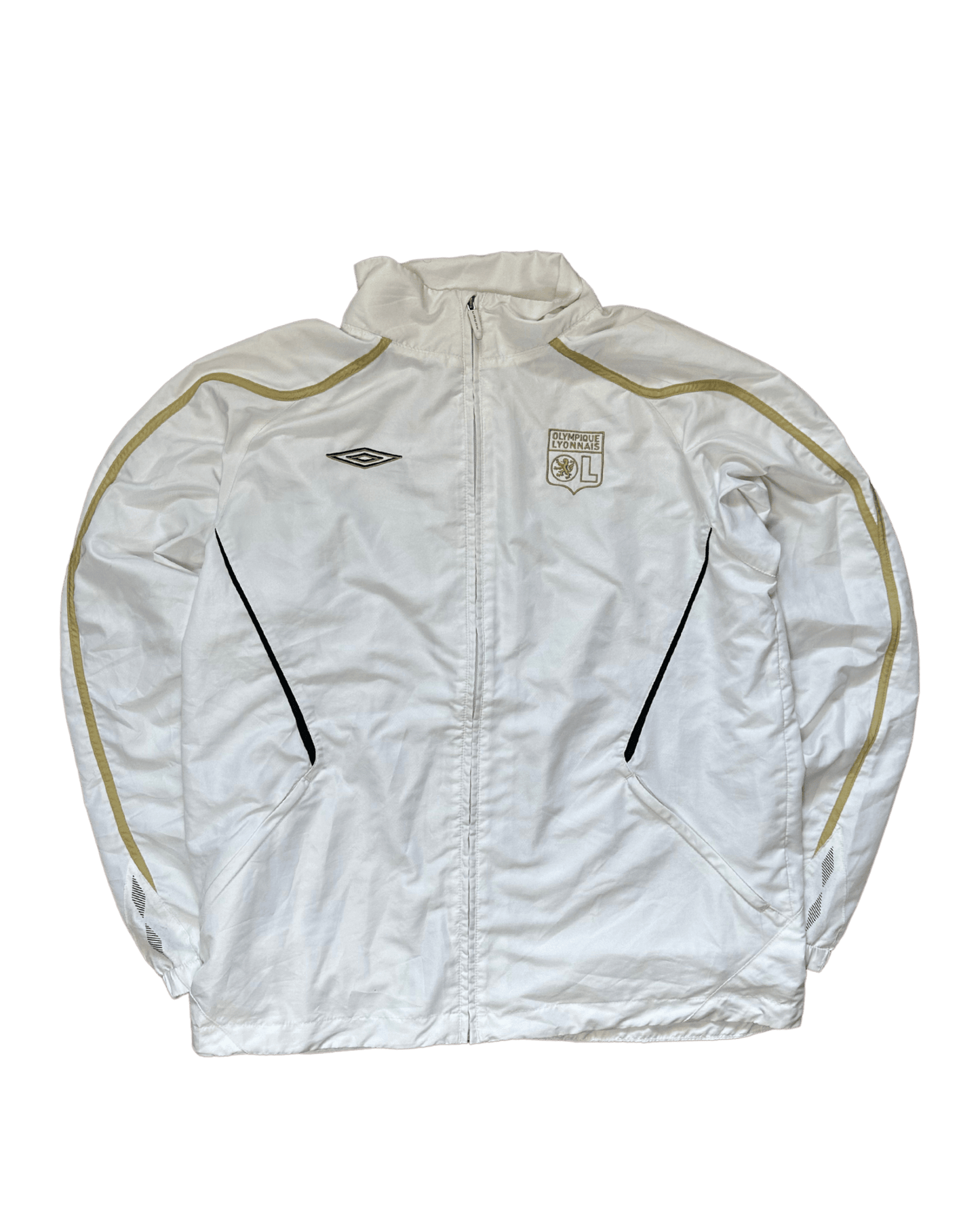 UMBRO OLYMPIQUE LYON TRAININGSANZUG XL - silvervintage