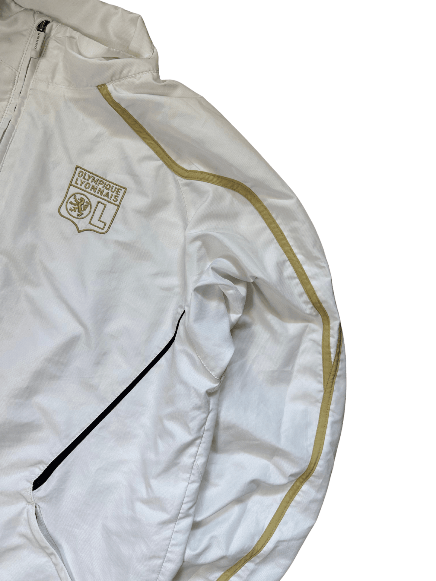 UMBRO OLYMPIQUE LYON TRAININGSANZUG XL - silvervintage