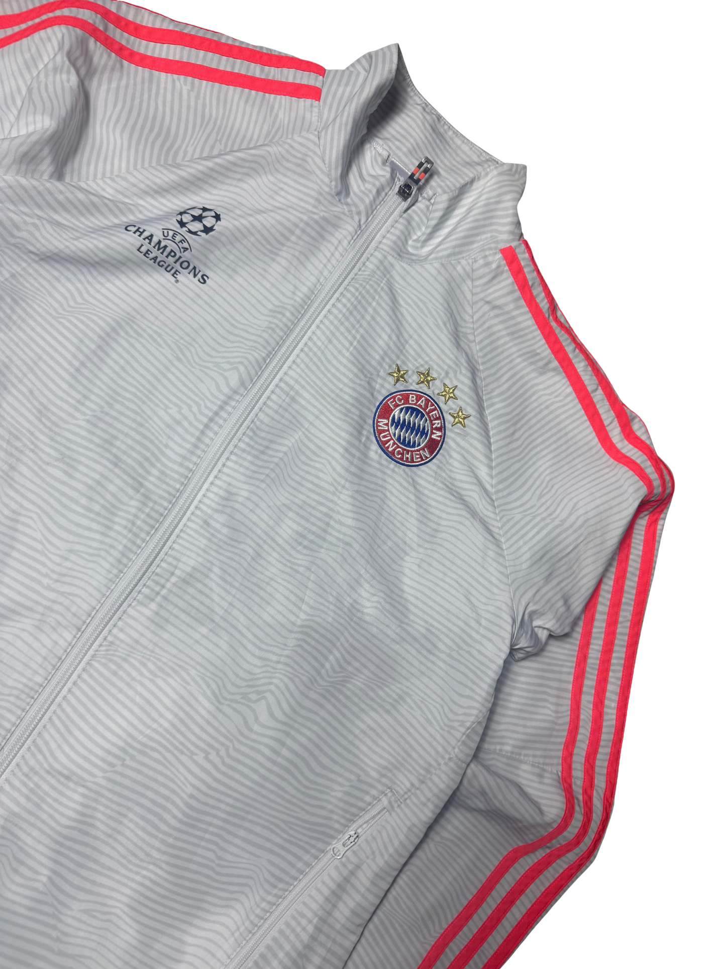 Adidas FC Bayern Trainingsjacke (S) - silvervintage
