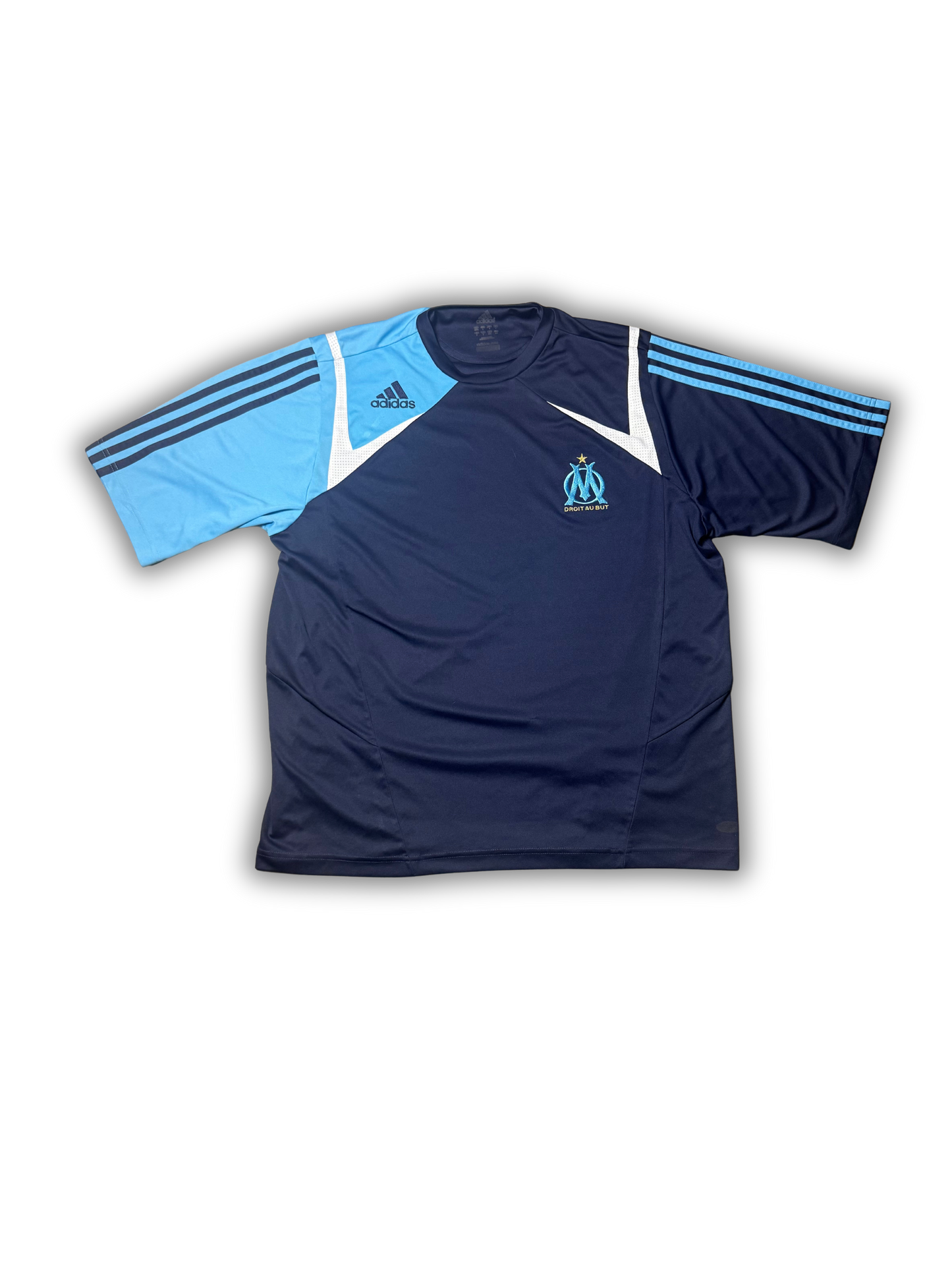 Adidas Marseille Trikot (L) - silvervintage