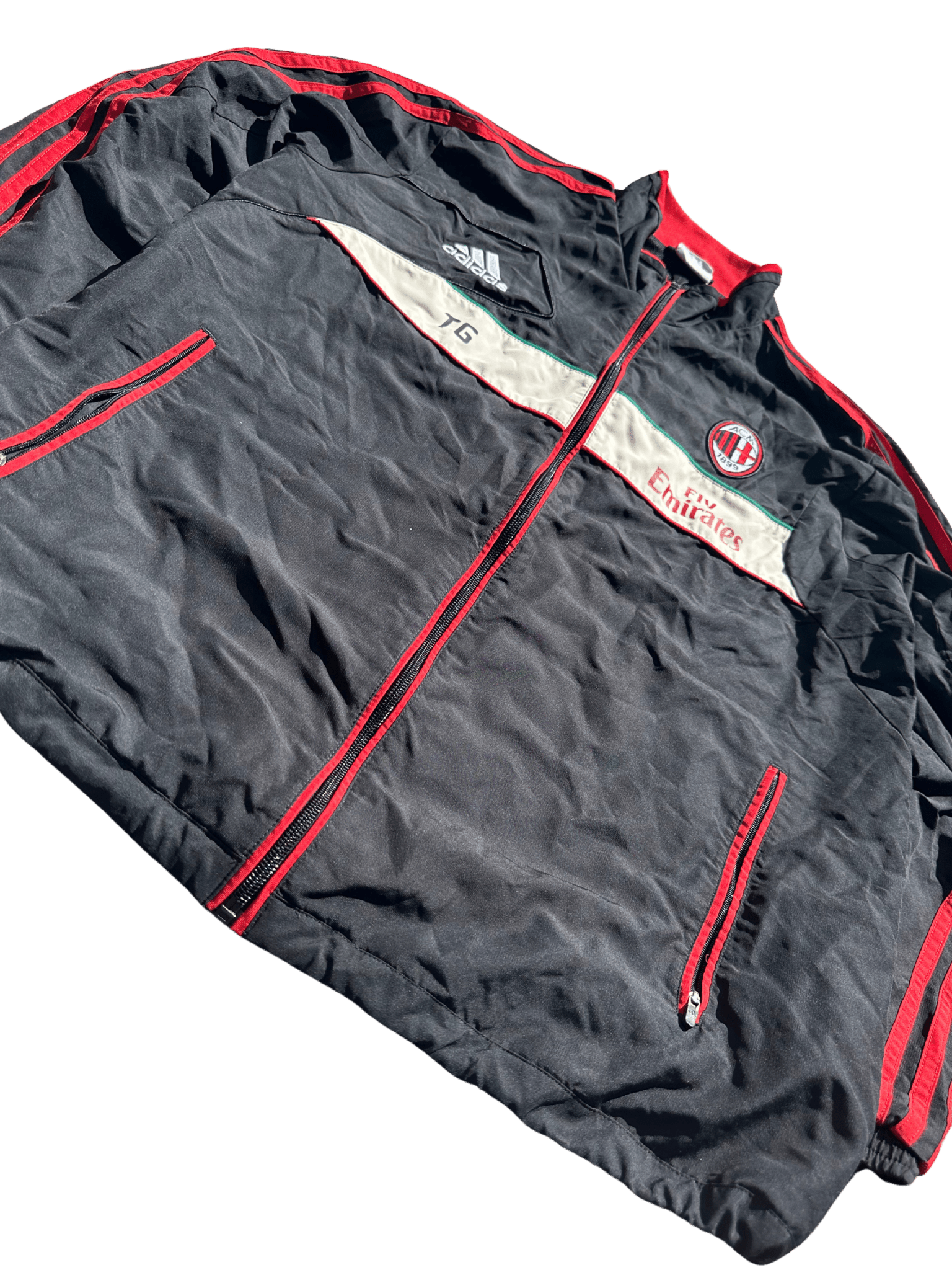 Adidas ACM TRAININGSANZUG XS - silvervintage