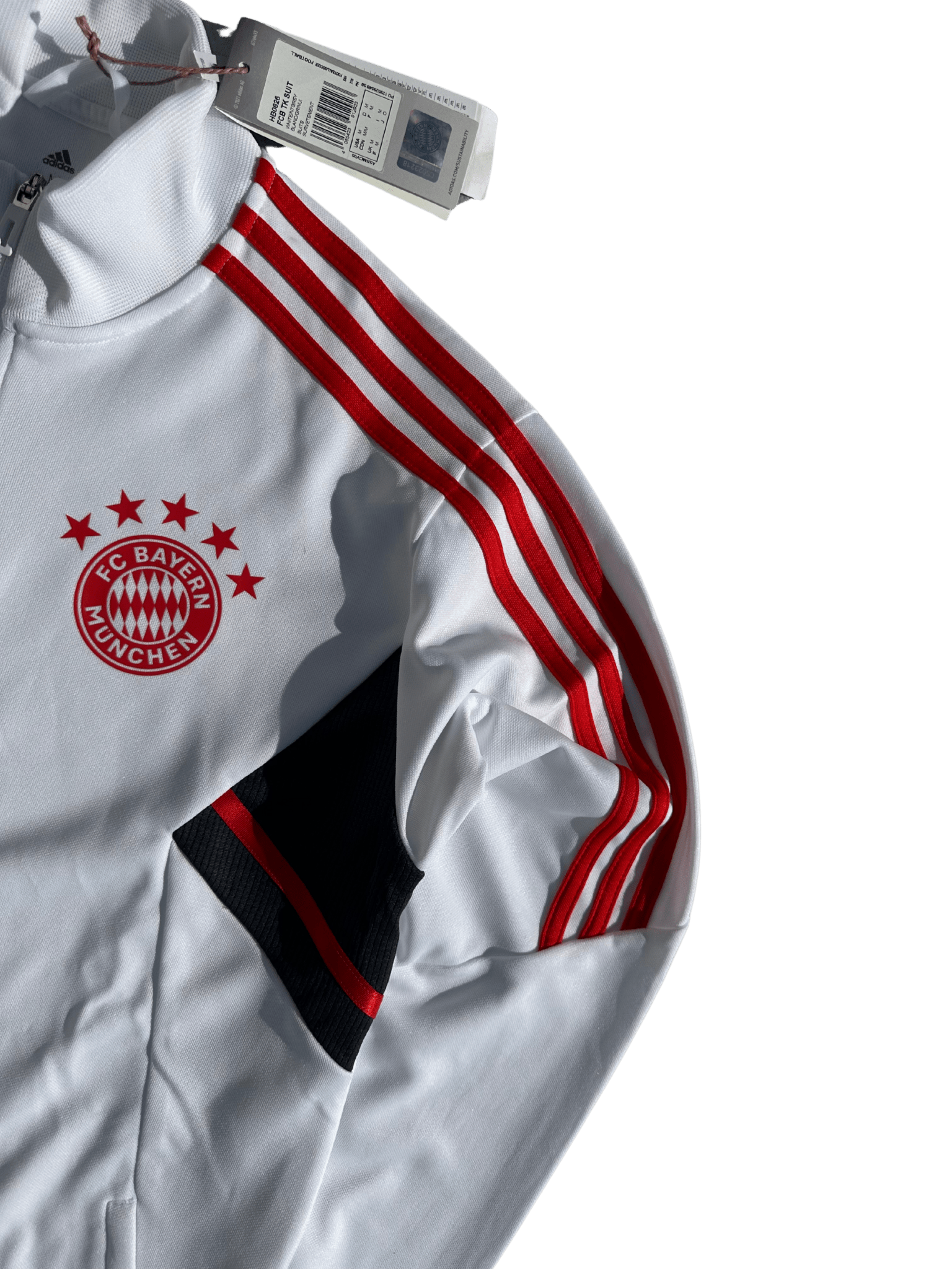 ADIDAS FC BAYERN MÜNCHEN TRAININGSANZUG M Mit Etikett ! - silvervintage