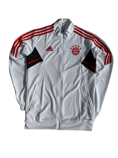 ADIDAS FC BAYERN MÜNCHEN TRAININGSANZUG M Mit Etikett ! - silvervintage