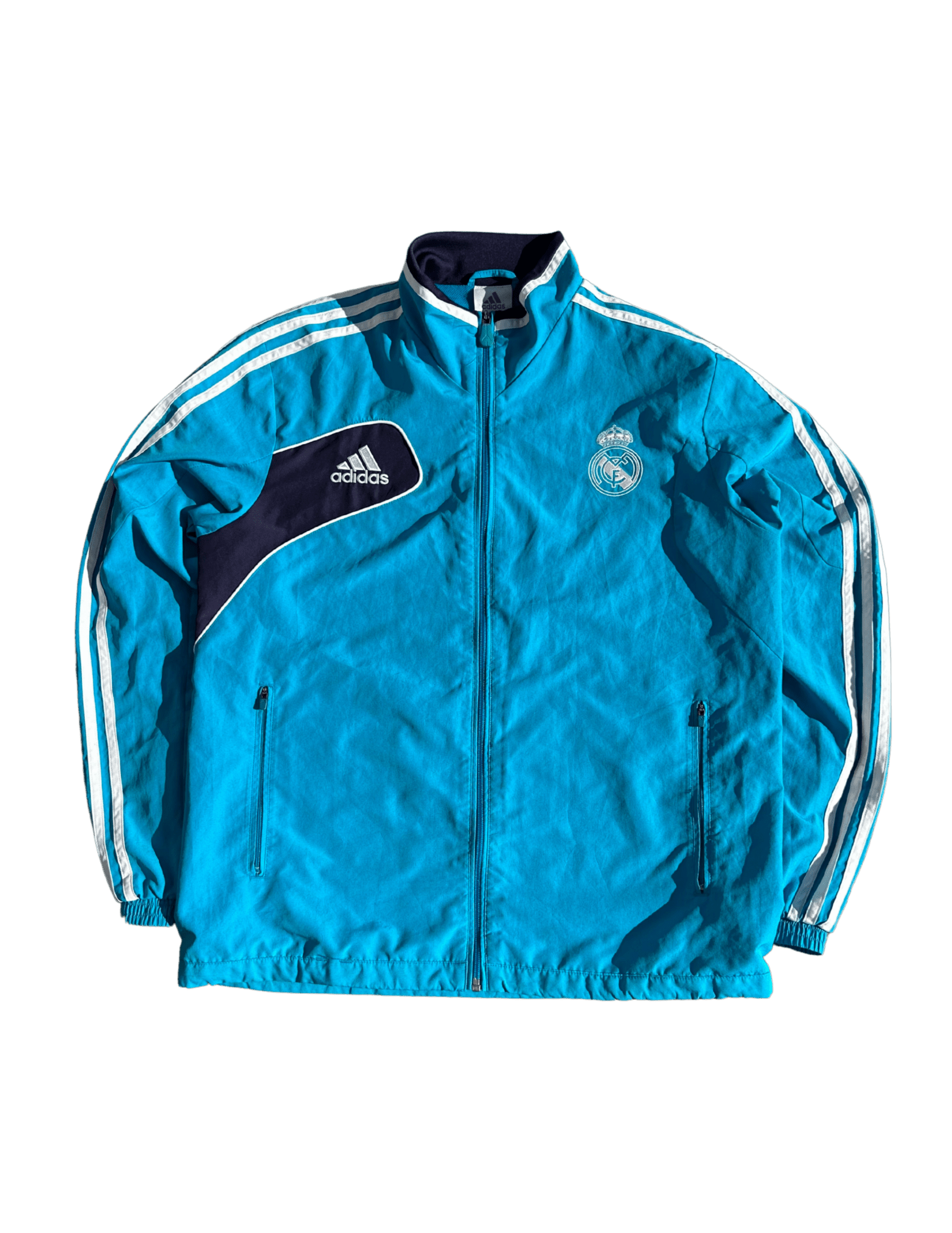 ADIDAS REAL MADRID TRAININGSANZUG M/L - silvervintage