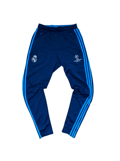 ADIDAS REAL MADRID TRAININGSANZUG S/M - silvervintage