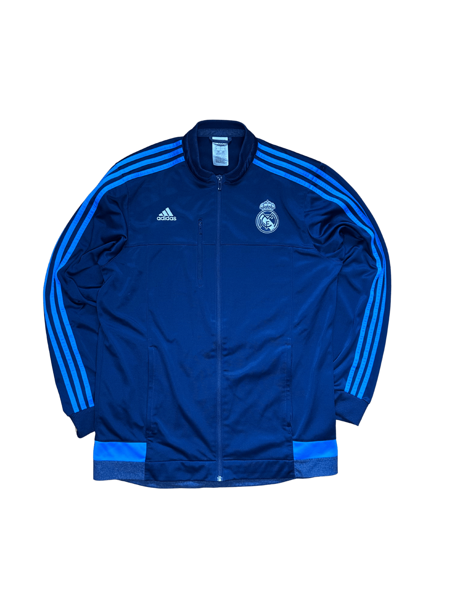ADIDAS REAL MADRID TRAININGSANZUG S/M - silvervintage