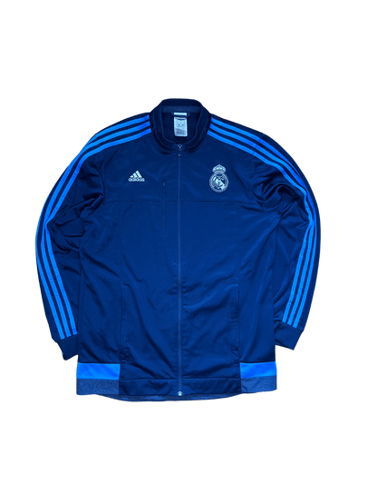 ADIDAS REAL MADRID TRAININGSANZUG S/M - silvervintage