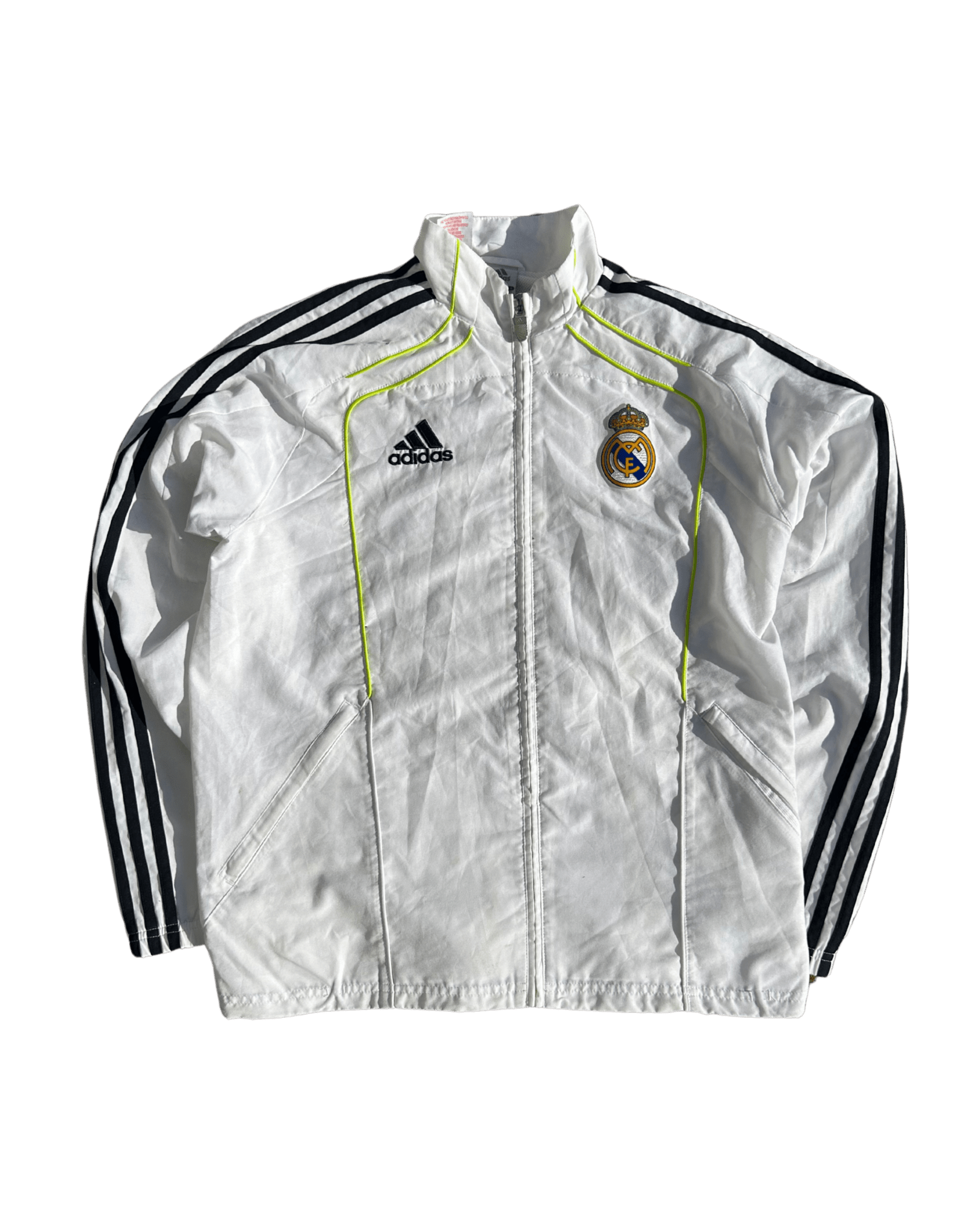 ADIDAS Real Madrid Windbreaker S/M - silvervintage