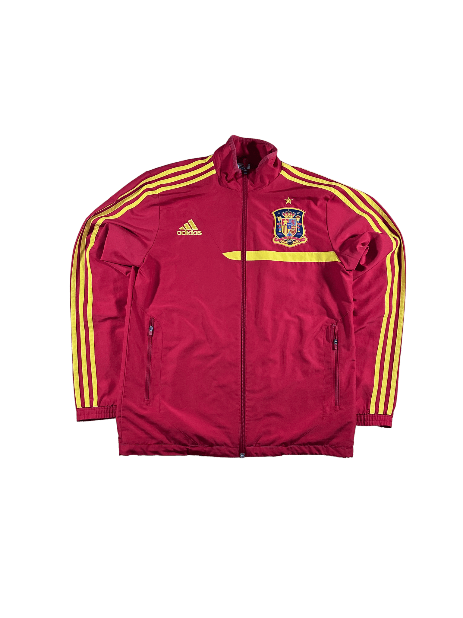 Adidas Spanien Trainingsanzug M - silvervintage