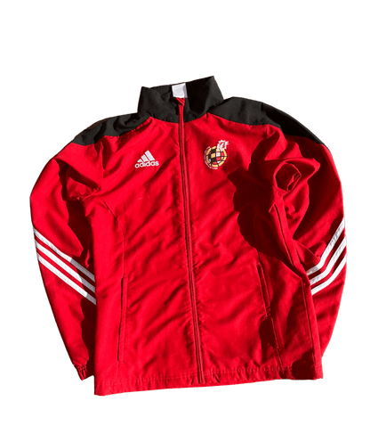 ADIDAS SPANIEN TRAININGSANZUG S/M - silvervintage