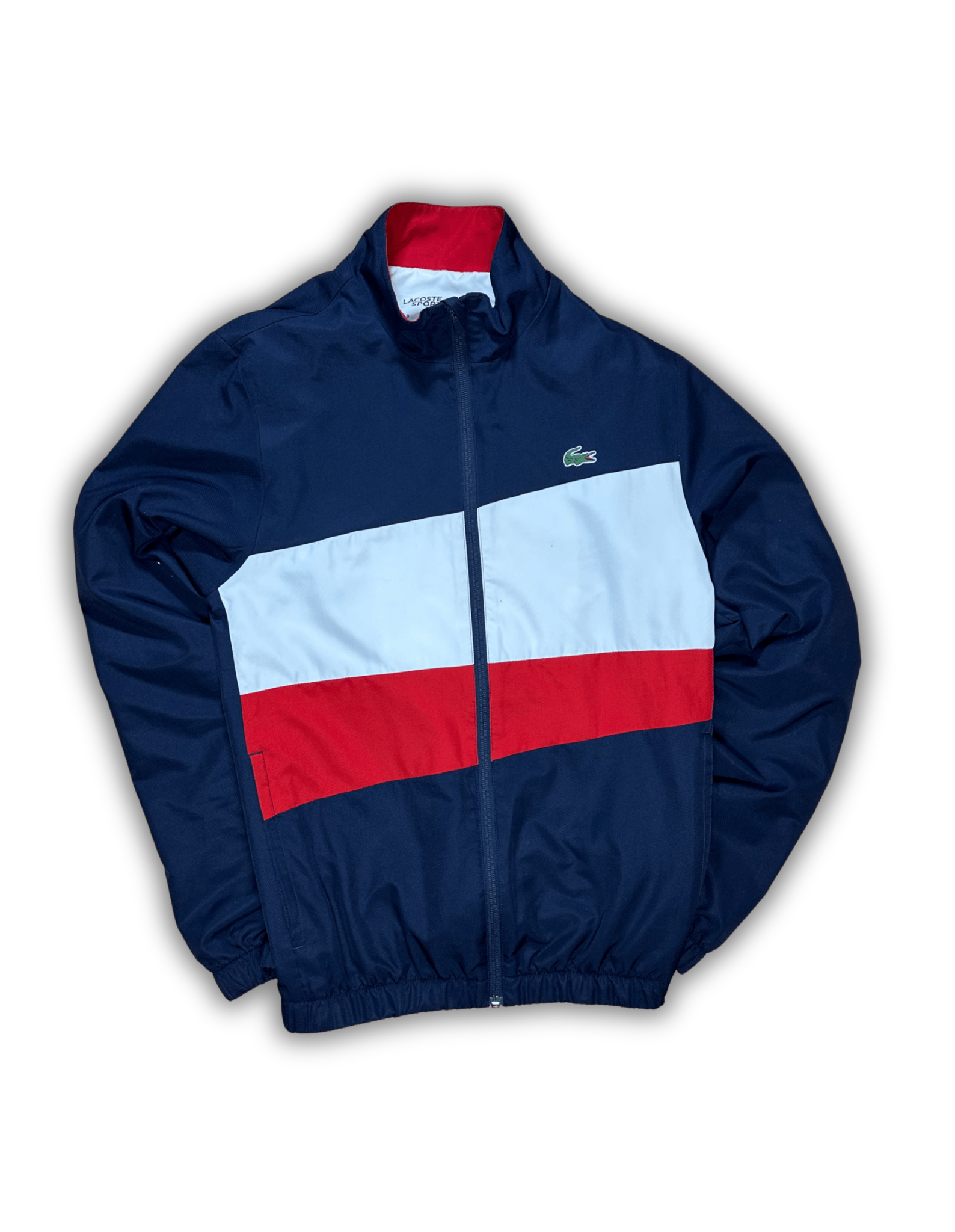 Lacoste Trackjacke (S) - silvervintage