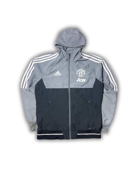 Adidas Man United Trainingsjacke (M) - silvervintage