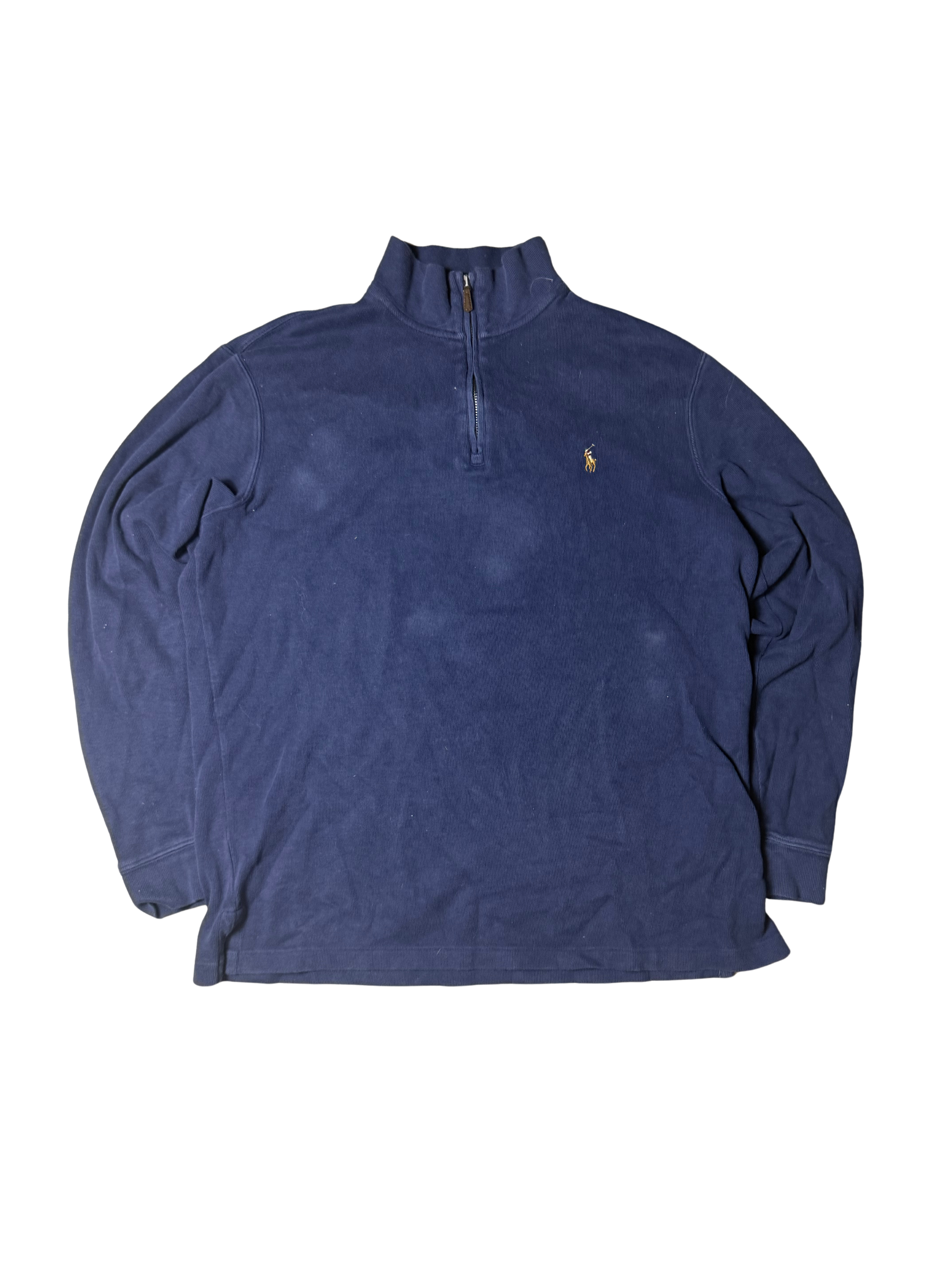 Polo Ralp lauren 1/4 Zipper M - silvervintage