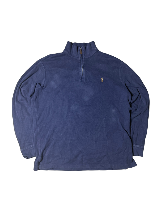 Polo Ralp lauren 1/4 Zipper M - silvervintage