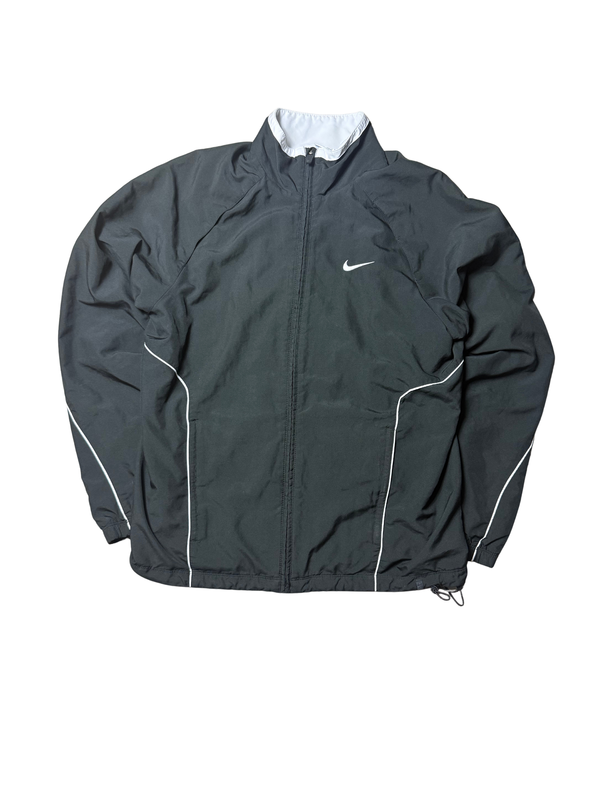 Nike Trackjacke (M) - silvervintage