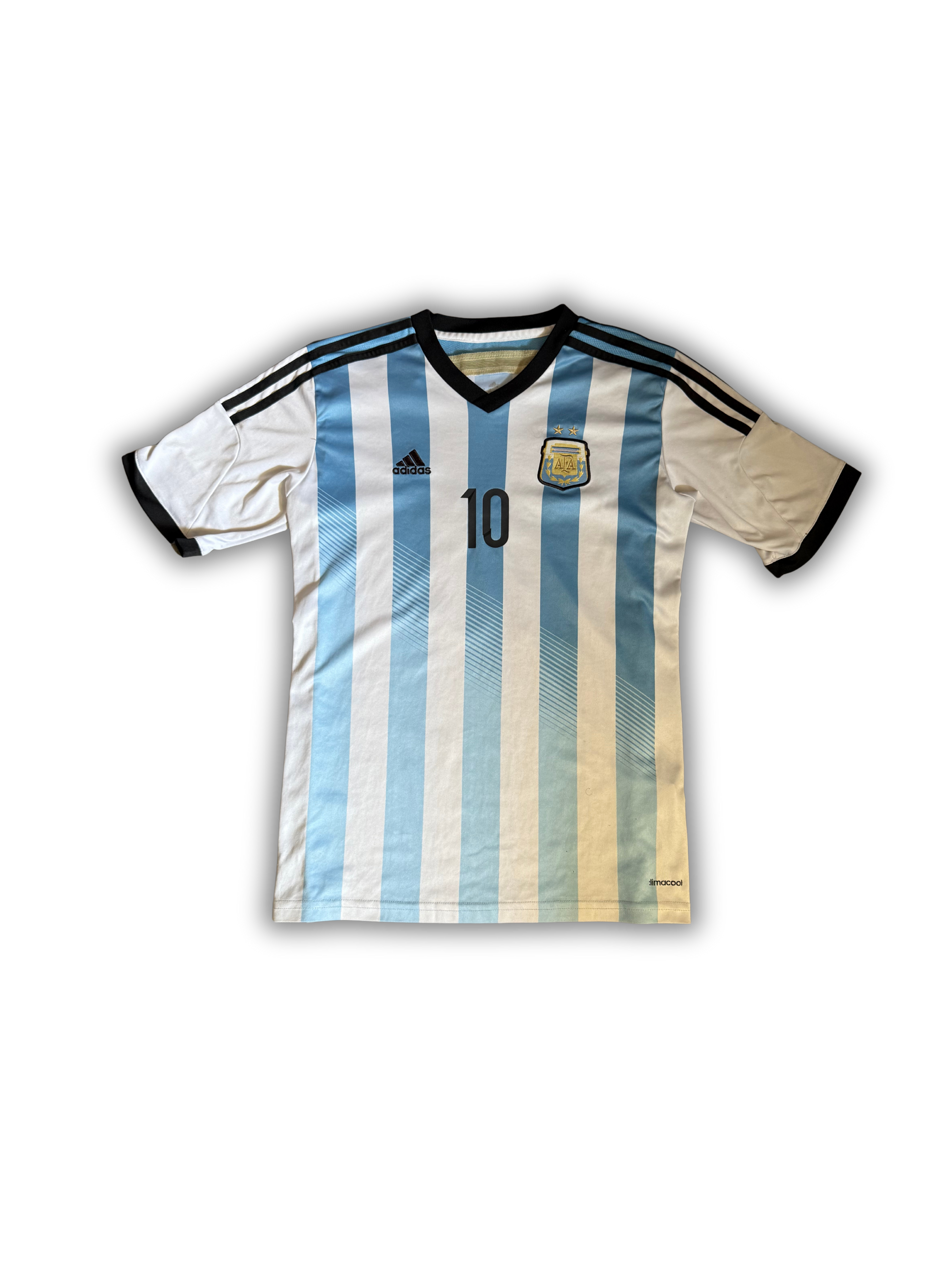 Adidas Argentinien Messi Trikots (S) - silvervintage