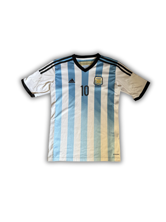 Adidas Argentinien Messi Trikots (S) - silvervintage