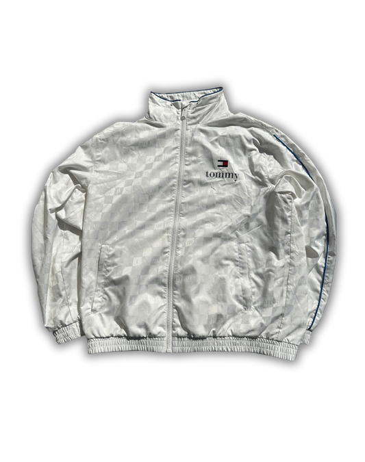 Tommy Hilfiger Trackjacke (L) - silvervintage