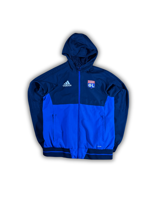 Adidas Olympique Lyon Trainingsjacke (M) - silvervintage