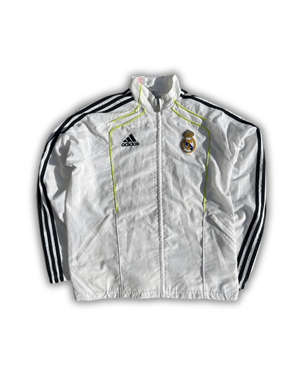 Adidas Real Madrid Trainingsjacke (M) - silvervintage