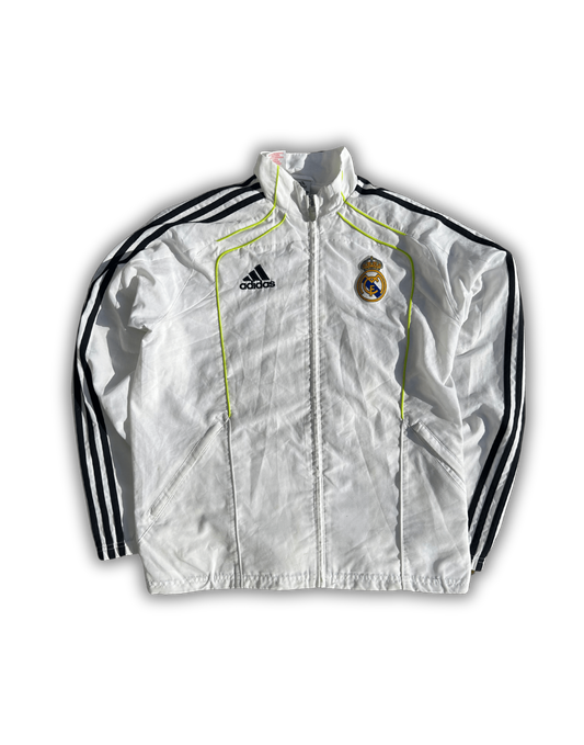 Adidas Real Madrid Trainingsjacke (M) - silvervintage
