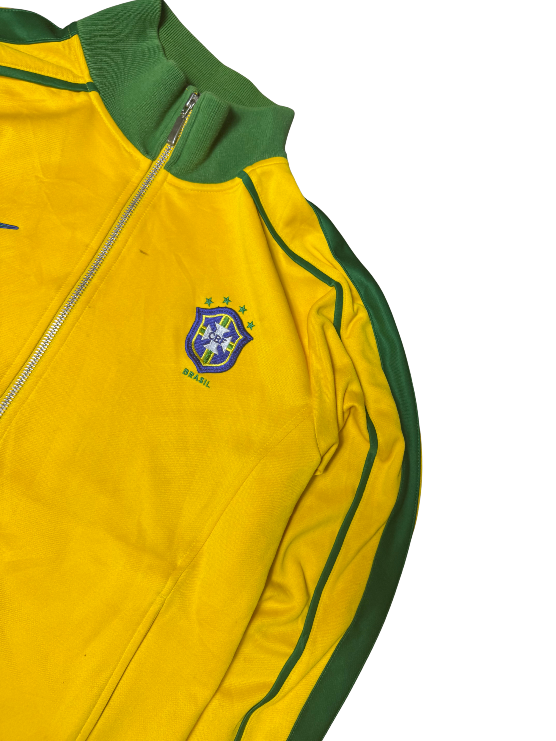 Nike Trainingsjacke Brasilien (M) - silvervintage