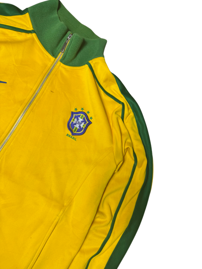 Nike Trainingsjacke Brasilien (M) - silvervintage