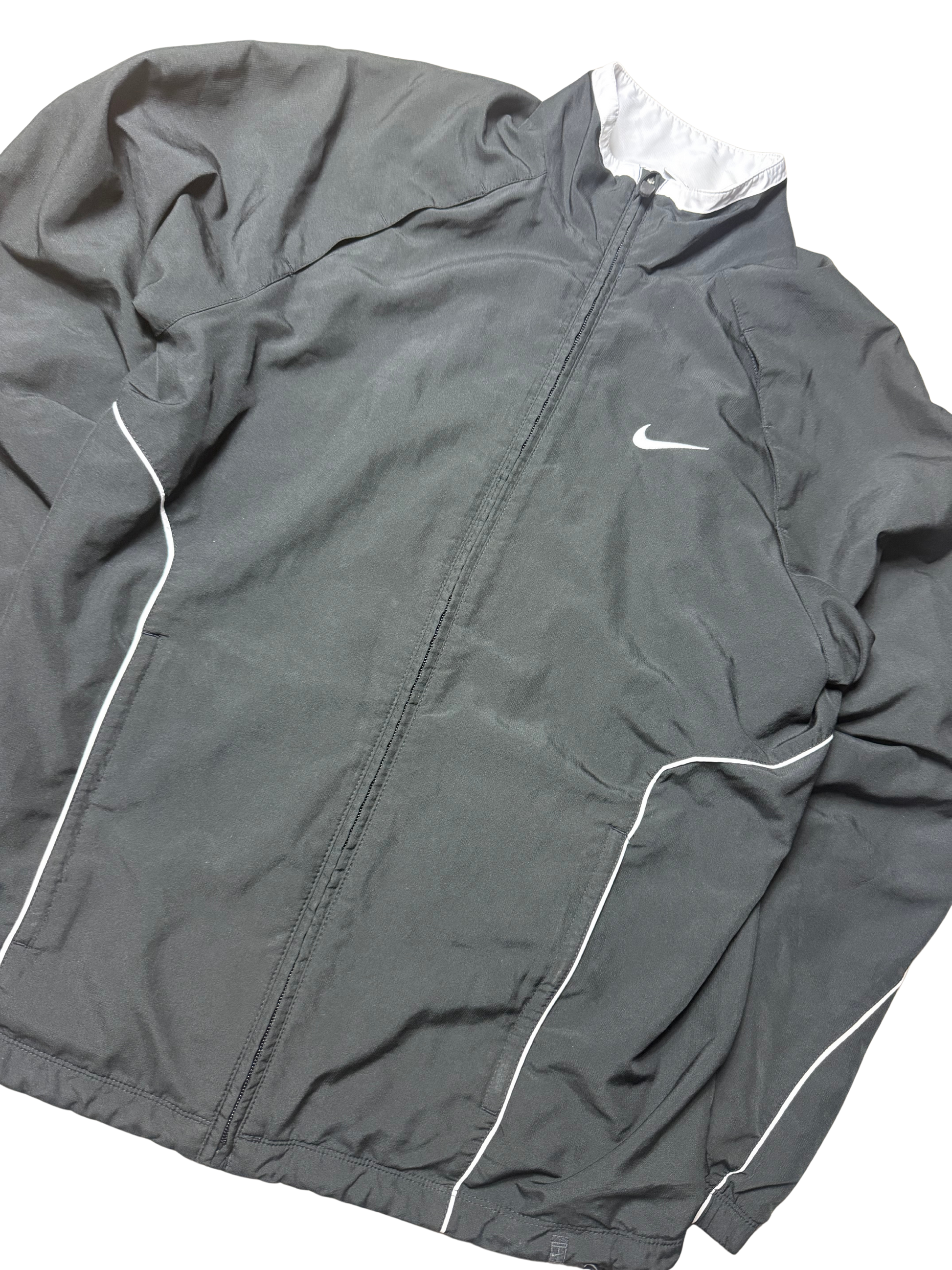 Nike Trackjacke (M) - silvervintage