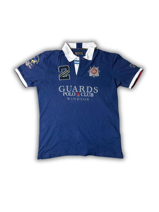 Guards Polo Club Polo Shirt (L) - silvervintage