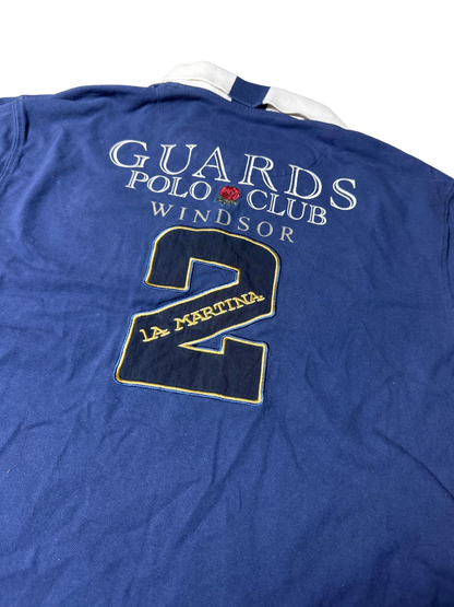 Guards Polo Club Polo Shirt (L) - silvervintage