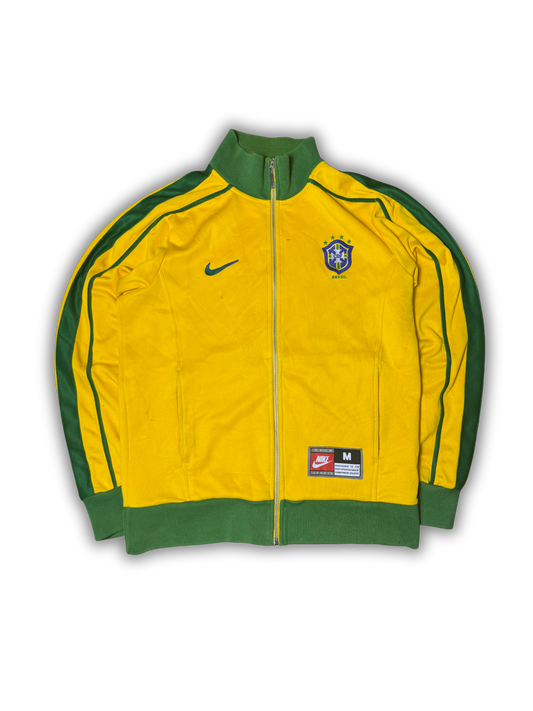 Nike Trainingsjacke Brasilien (M) - silvervintage