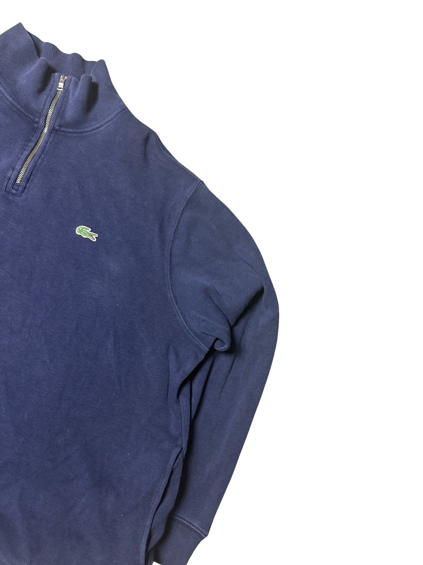 Lacoste 1/4 Zipper XXL - silvervintage