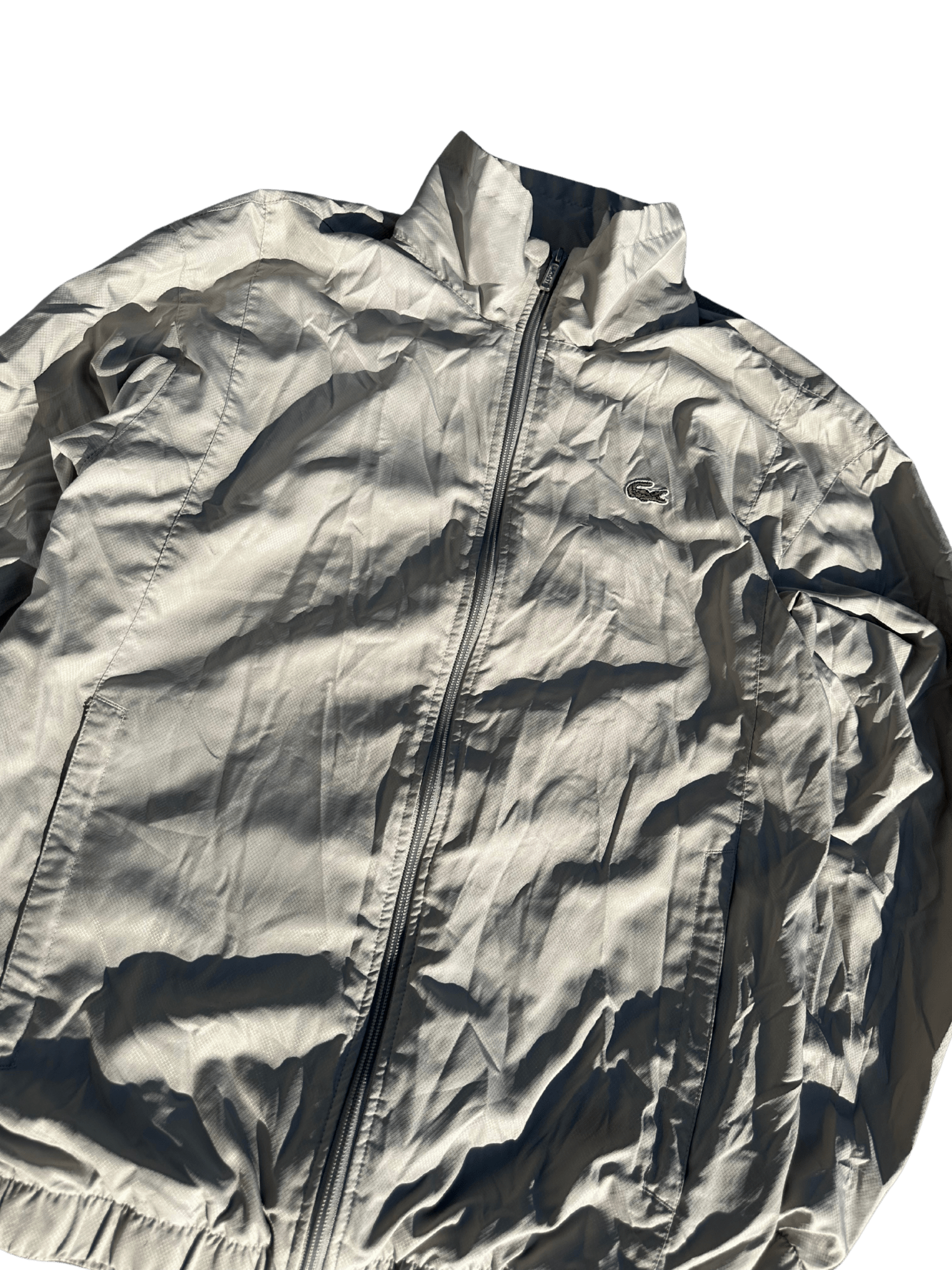 Lacoste Windbreaker S - silvervintage