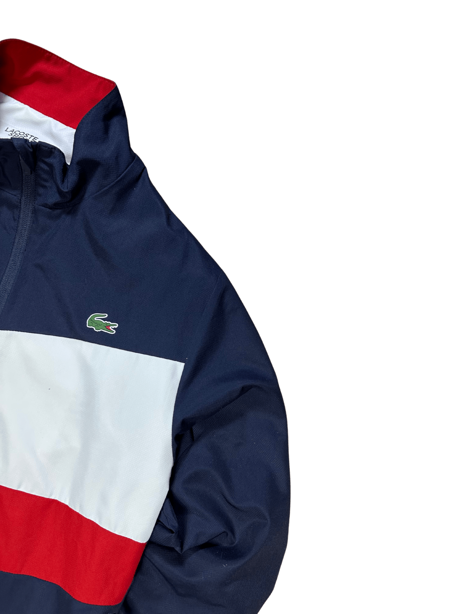 Lacoste Windbreaker S - silvervintage