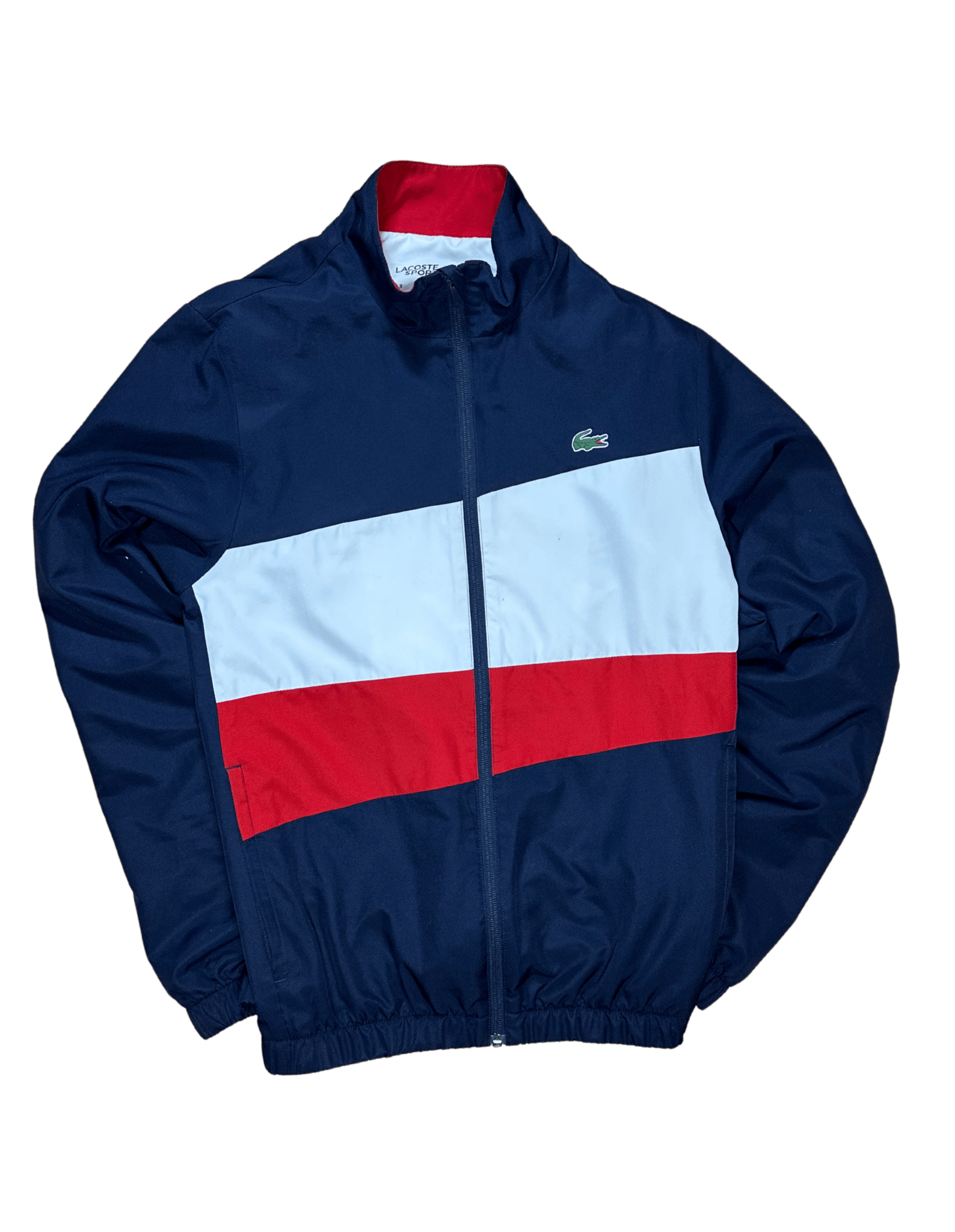 Lacoste Windbreaker S - silvervintage