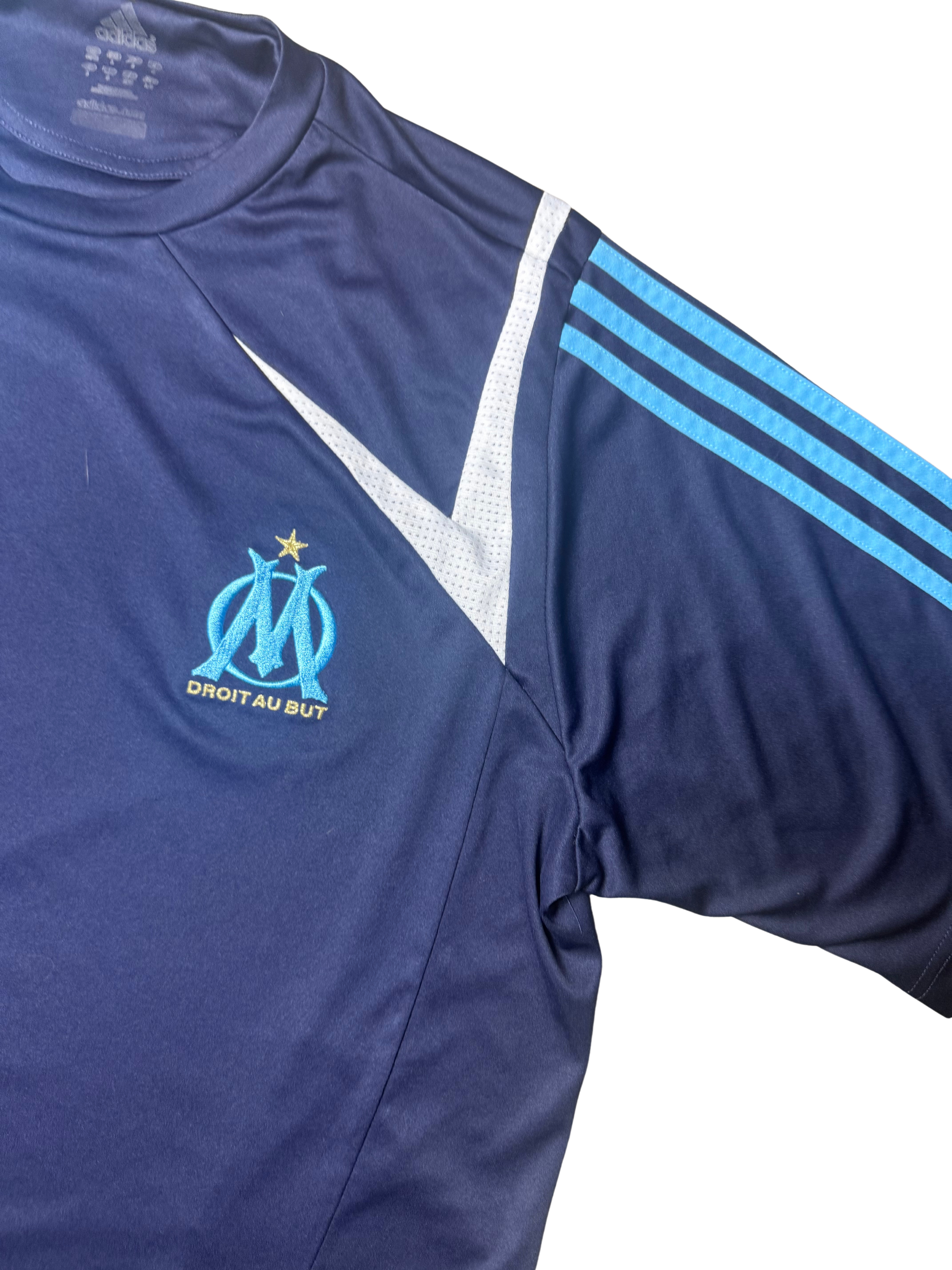Adidas Marseille Trikot (L) - silvervintage