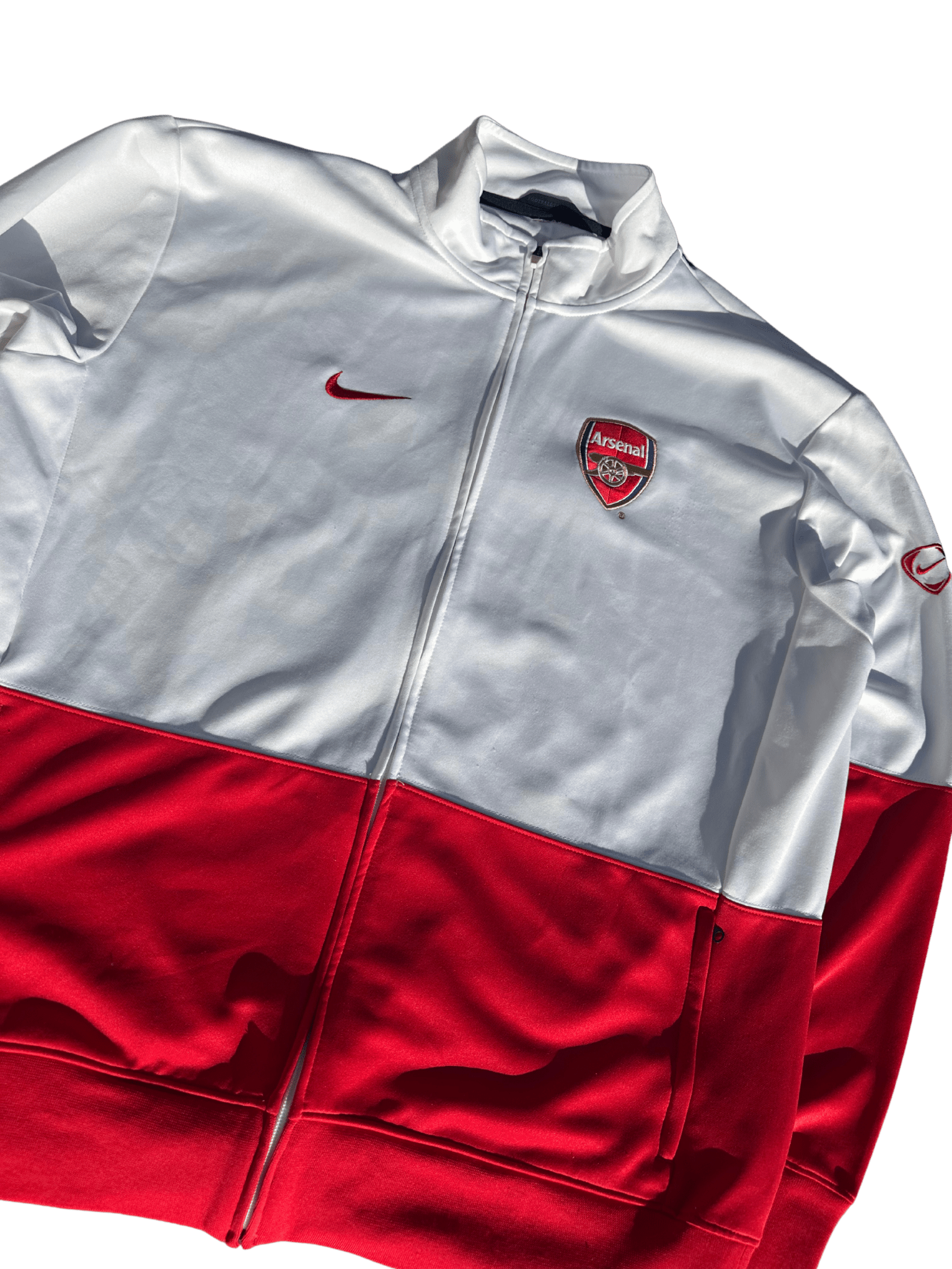 Nike Arsenal Windbreaker L - silvervintage