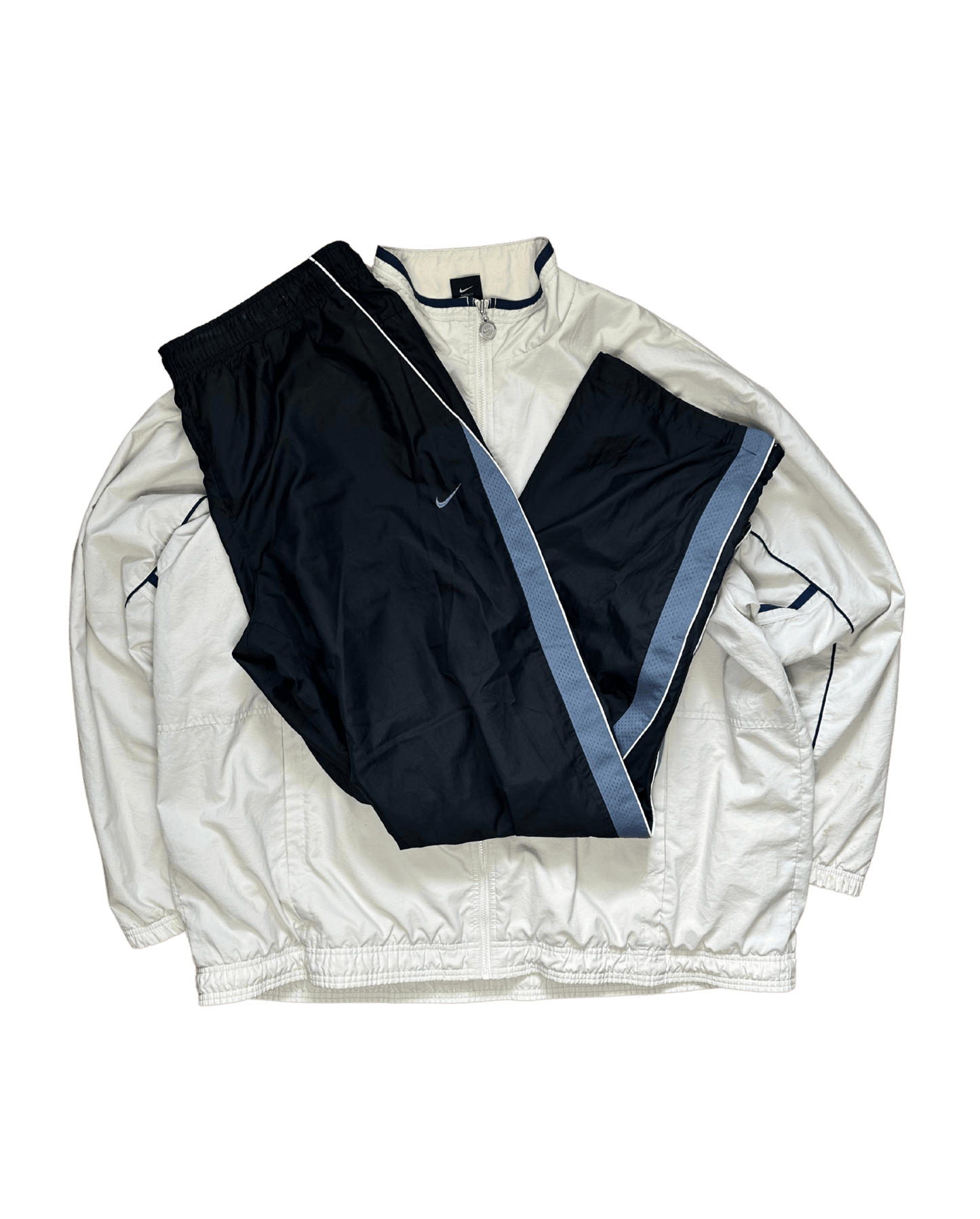 NIKE TRAININGSANZUG XL - silvervintage