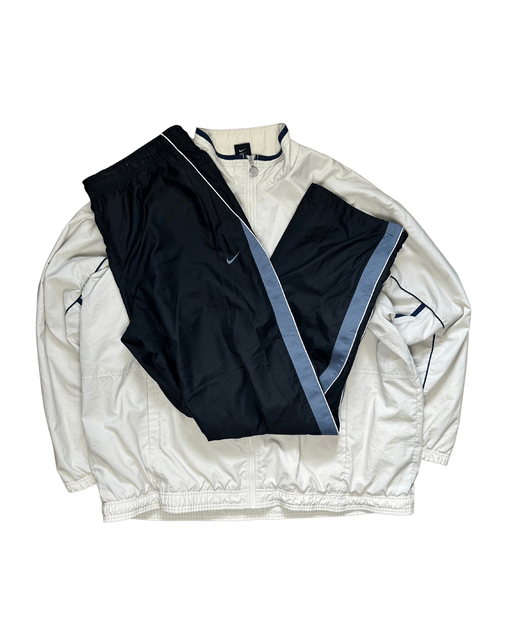 NIKE TRAININGSANZUG XL - silvervintage