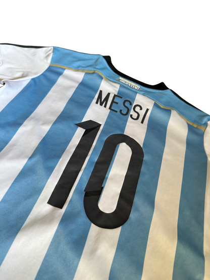 Adidas Argentinien Messi Trikots (S) - silvervintage